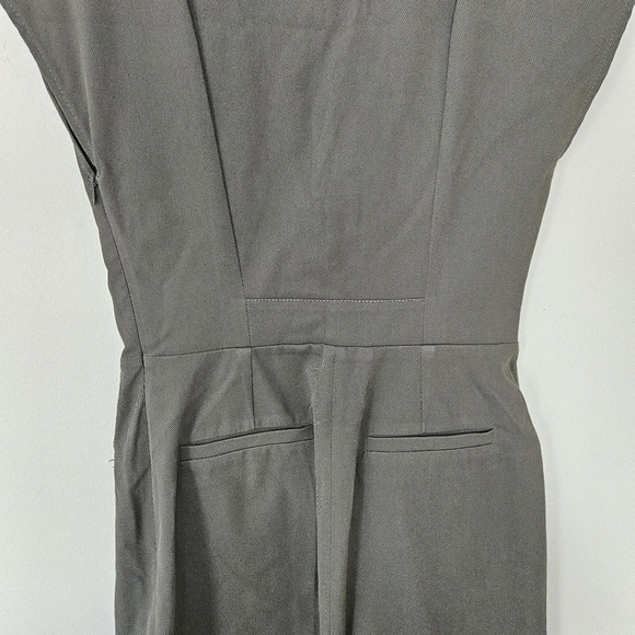 The Kooples army green front tie cargo dress size 38 - Picture 10 of 10